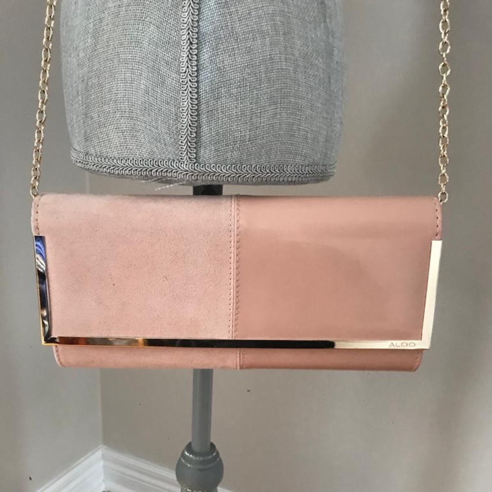 Aldo Pink Clutch